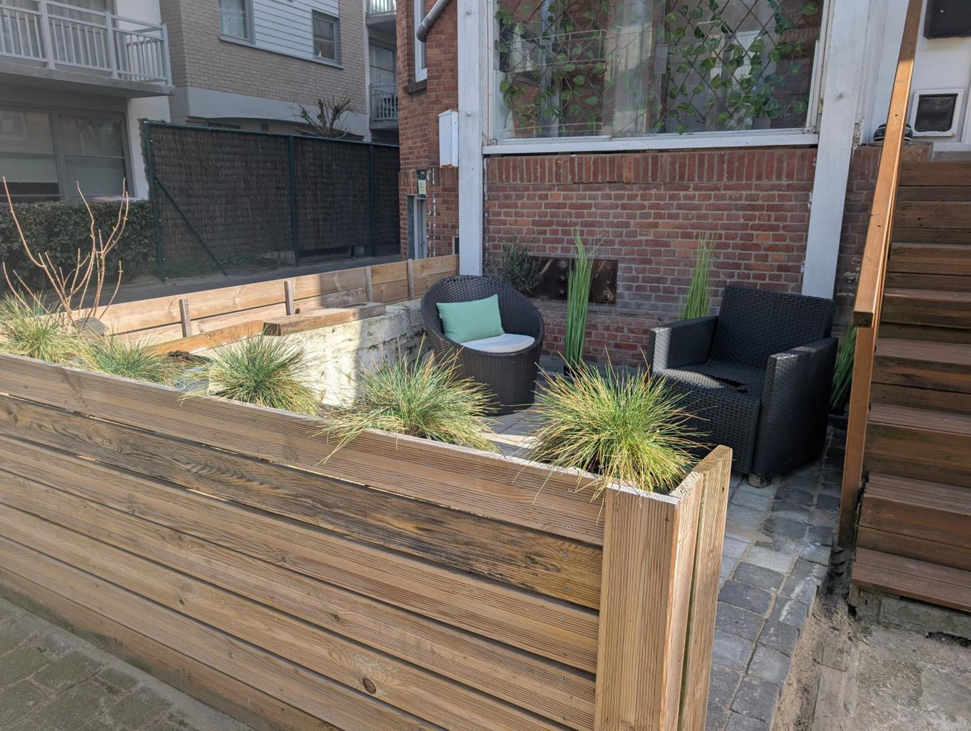 Appartement Spacieux Avec Parking Et Terrasse De Panne Exterior foto